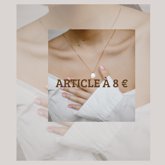 Vente en live- bijou a 8 €